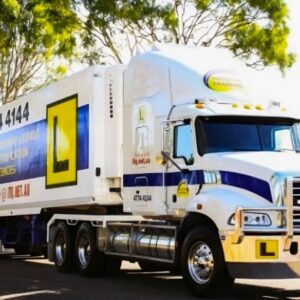 TLIC3005 Drive heavy combination vehicle lessons Townsville
