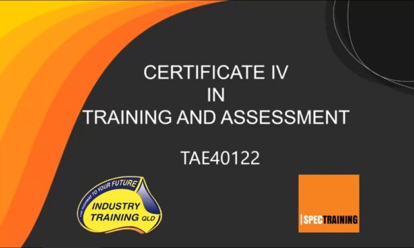 TAE40122 Certificate IV in Training and Assessment