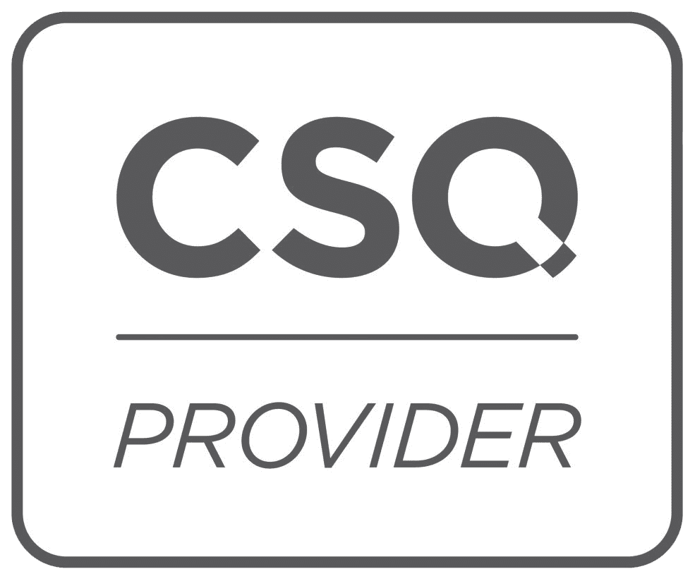 CSQ Provider logo indicating approved Construction Skills Queensland training provider.